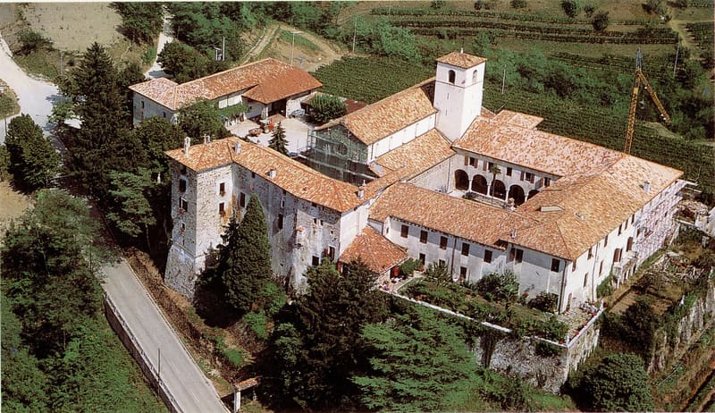 L'Abbazia di Rosazzo sui colli orientali del Friuli