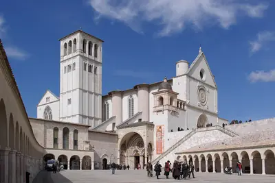 La Basilica di San Francesco ad Assisi con il Sacro Convento