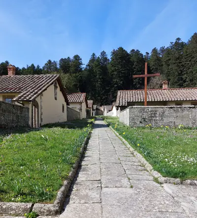 Le celle dei monaci all'Eremo di Camaldoli